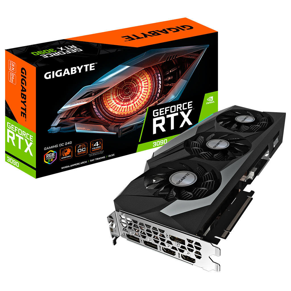 Відеокарта GIGABYTE GeForce RTX3090 Ti 24Gb GAMING OC (GV-N309TGAMING OC-24GD)