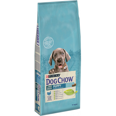 Сухий корм для собак Purina Dog Chow Puppy Large Breed зі смаком індички 14 кг (7613034487919)