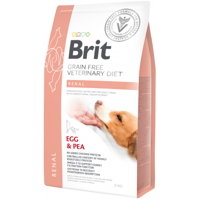 Сухий корм для собак Brit GF VetDiets Dog Renal 2 кг (8595602528196)