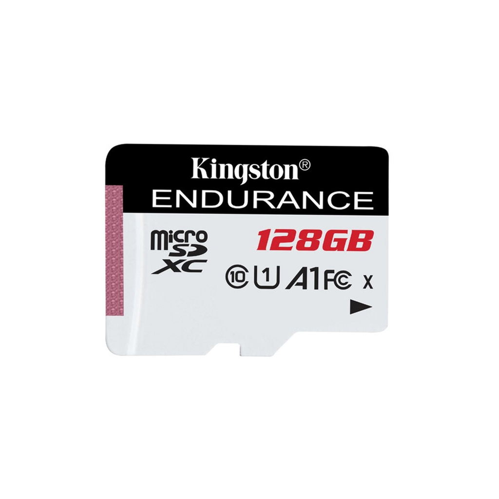 Карта пам'яті Kingston 128GB microSDXC class 10 UHS-I U1 A1 High Endurance (SDCE/128GB)