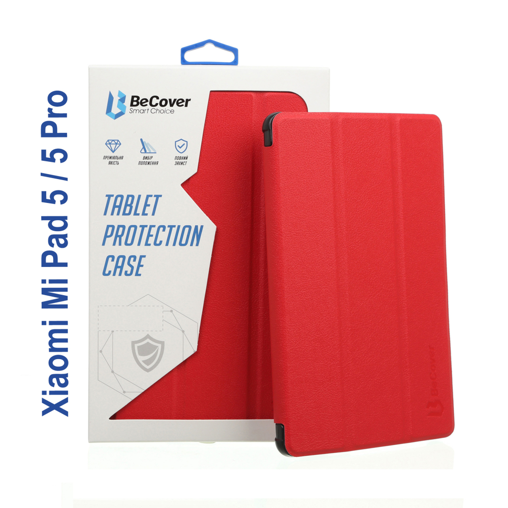 Чохол до планшета BeCover Smart Case Xiaomi Mi Pad 5 / 5 Pro Red (706708)