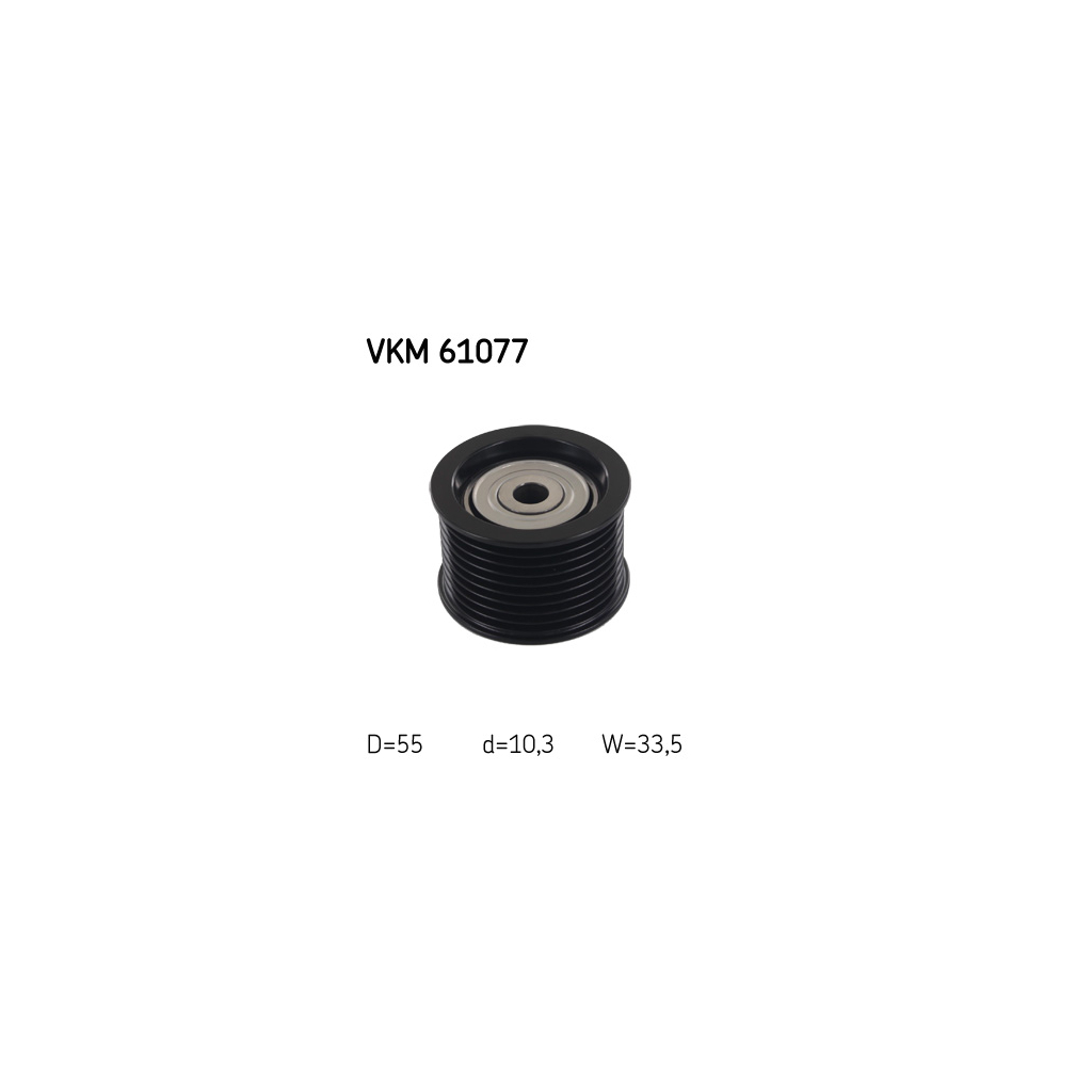 Ролик натягувача ременя SKF VKM 61077