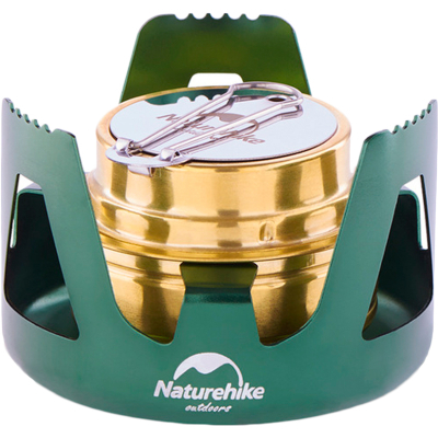 Пальник Naturehike NH Alcohol Burner steel NH18L001-T Green (6927595725696)