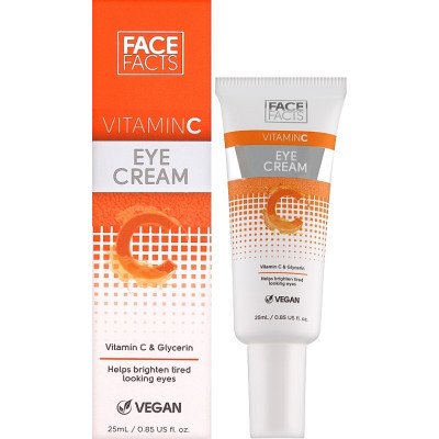 Крем для шкіри навколо очей Face Facts Vitamin C Eye Cream З вітаміном С 25 мл (5031413919486)