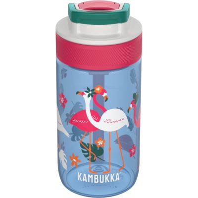 Пляшка для води Kambukka Lagoon 400 мл Blue Flamingo синій/фуксія (11-04052)