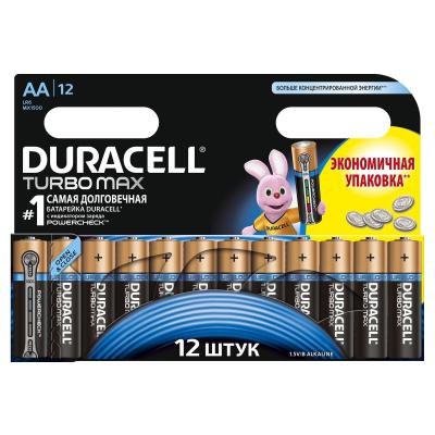 Батарейка Duracell AA TURBO MAX LR06 MN1500 * 12 (5000394044159 / 81528443)