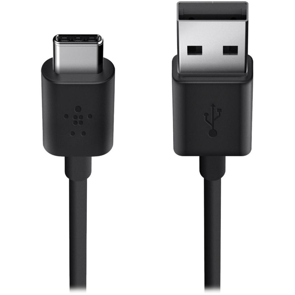 Дата кабель USB 2.0 AM to Type-C 1.8m Belkin (F2CU032bt06-BLK)