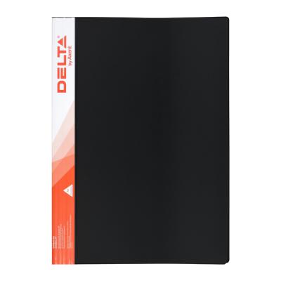 Папка з файлами Delta by Axent 30 sheet protectors А4, black (D1530-01)