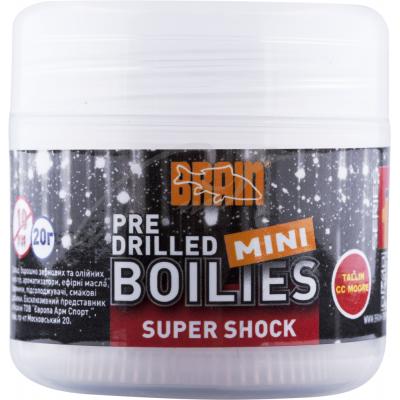 Бойл Brain fishing Super Shock (сладкие специи) pre drilled mini boilies 10 mm (1858.02.28)