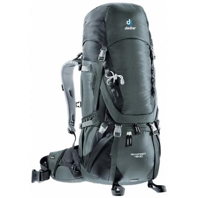 Рюкзак туристичний Deuter Aircontact 45+10 4700 granite-black (3320116 4700)