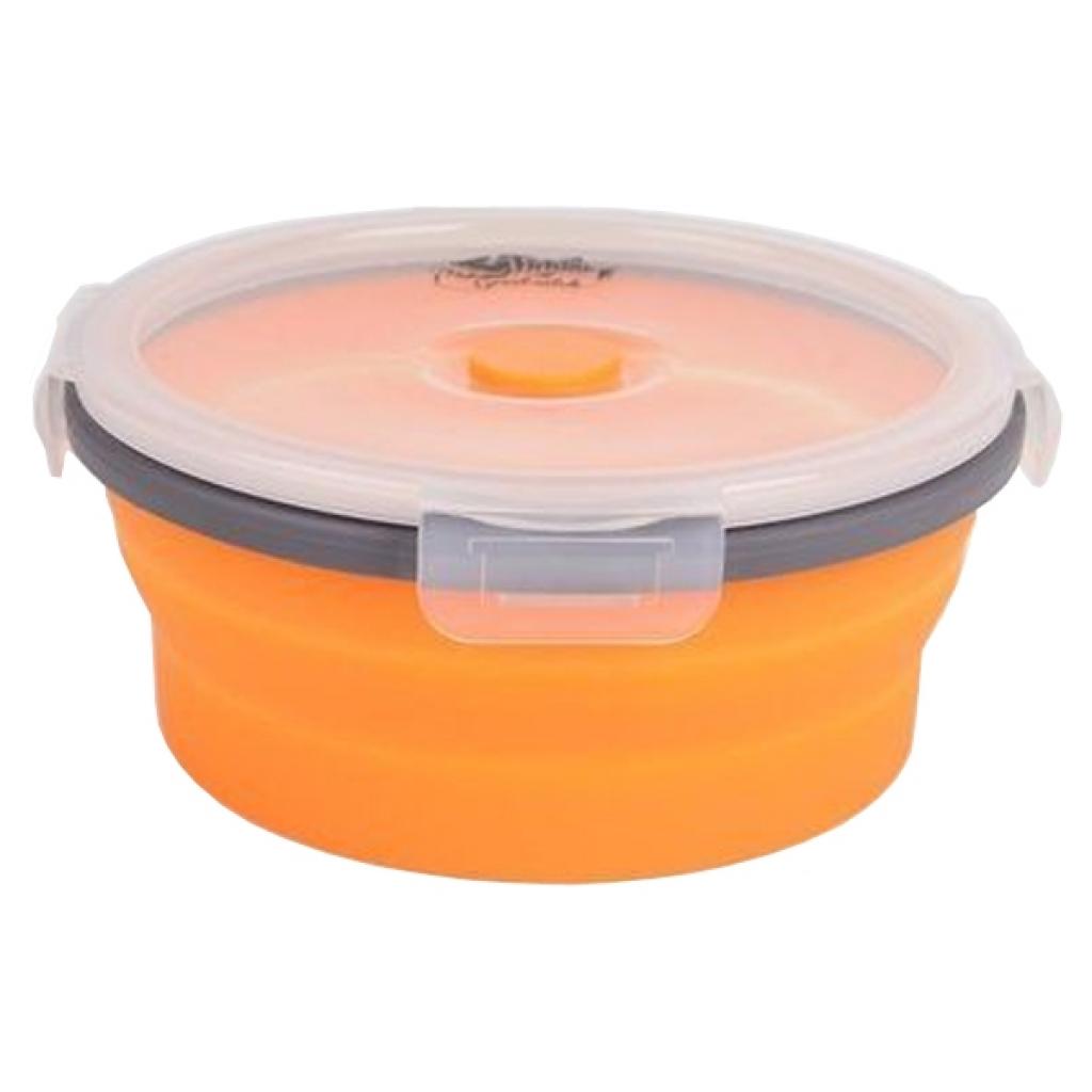 Харчовий контейнер Tramp складной с крышкой-защелкой 800ml (TRC-087-orange)