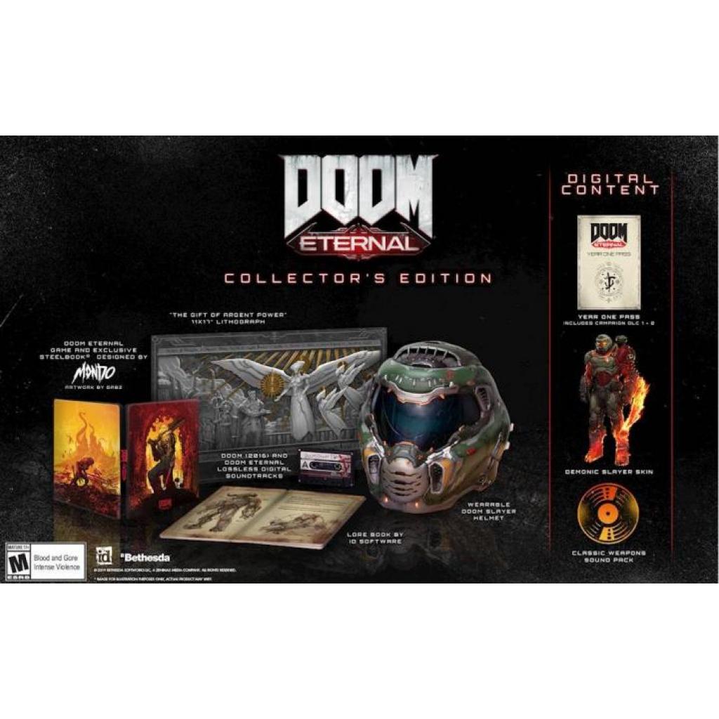 Гра Sony DOOM ETERNAL Коллекционное издание [PS4, Blu-Ray диск] (6425694)