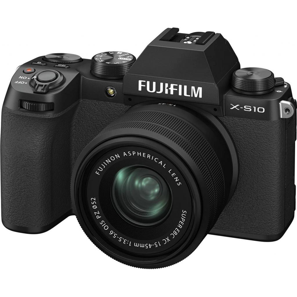 Цифровий фотоапарат Fujifilm X-S10 + XC 15-45mm F3.5-5.6 Kit Black (16670106)