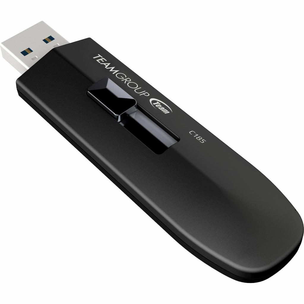 USB флеш накопичувач Team 8GB C185 Black USB 2.0 (TC1858GB01)