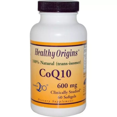 Антиоксидант Healthy Origins Коензим Q10 600мг, 60 желатинових капсул (HO35054)