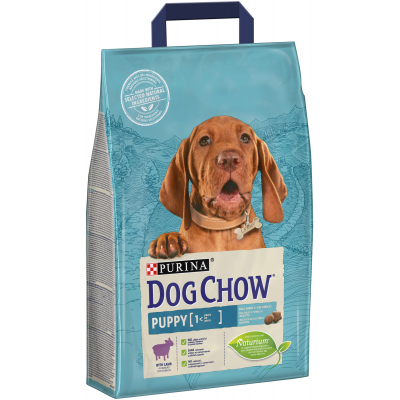 Сухий корм для собак Purina Dog Chow Puppy Lamb зі смаком ягняти 2.5 кг (7613034488657)