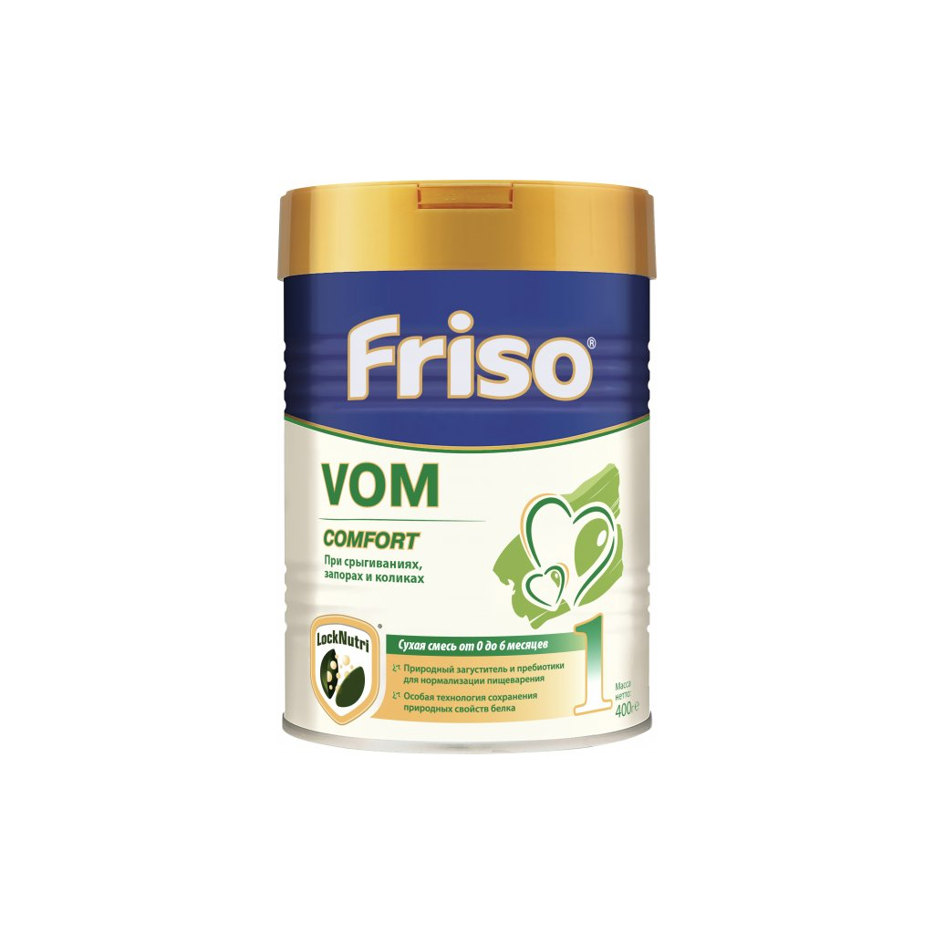 Дитяча суміш Friso Vom 1 Comfort +0 міс. 400 г (8716200730013)