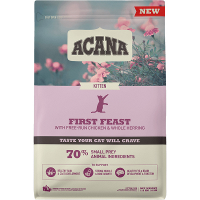 Сухий корм для кішок ACANA First Feast для кошенят 1.8 кг (0064992714307)