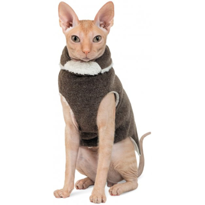 Светр для тварин Pet Fashion CAT L коричневий (4823082422371)