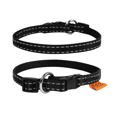 Нашийник для тварин Collar Dog Extremе 10 мм 20-30 см (чорний) (42841)