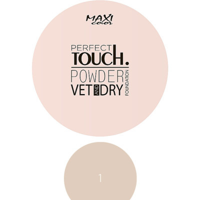 Пудра для обличчя Maxi Color Perfect Touch Matt Powder 01 (4823097121924)