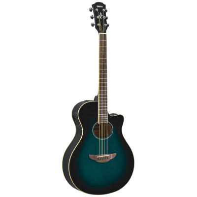 Гітара електроакустична Yamaha APX600 Oriental Blue Burst