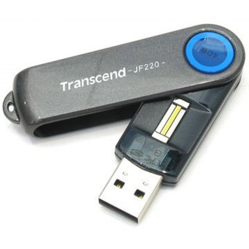 USB флеш накопичувач Transcend 4Gb JetFlash 220 (TS4GJF220)