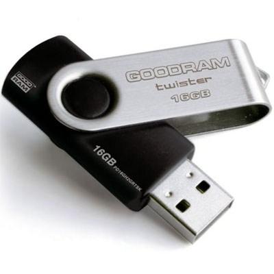 USB флеш накопичувач Goodram 16Gb Twister (PD16GH2GRTSKR9 / PD16GH2GRTSKSR)