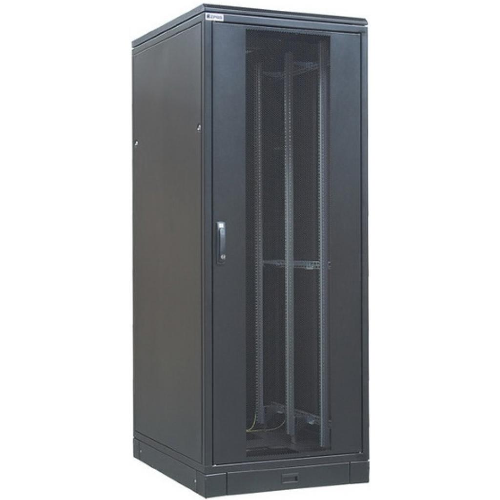 Шафа напольна Zpas 33U 600x600 glass door black (WZ-SZBSE-005-##)