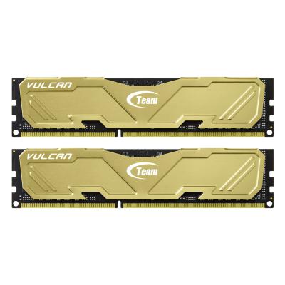 Модуль пам'яті для комп'ютера DDR3 8GB (2x4GB) 1866 MHz Vulcan Yellow Team (TLYED38G1866HC11DC01)