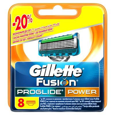 Змінні касети Gillette Fusion ProGlide Power 8 шт (7702018085606)