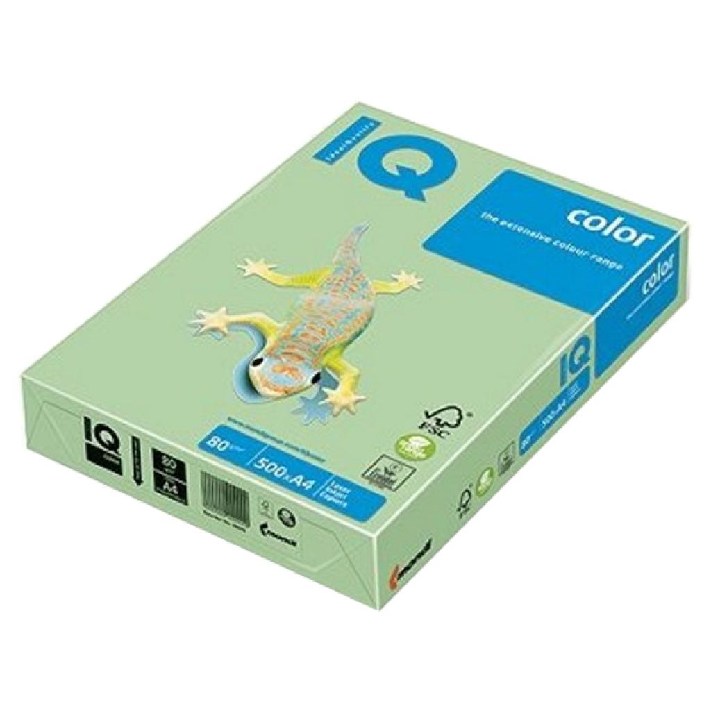 Папір Mondi IQ color А4 pale, 80g 500sheets, medium green (A4.80.IQP.MG28.500)