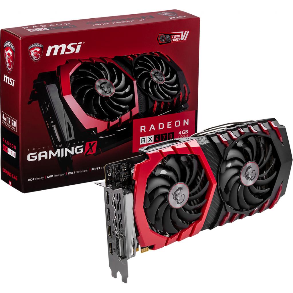 Відеокарта MSI Radeon RX 470 4096Mb GAMING X (RX 470 GAMING X 4G)