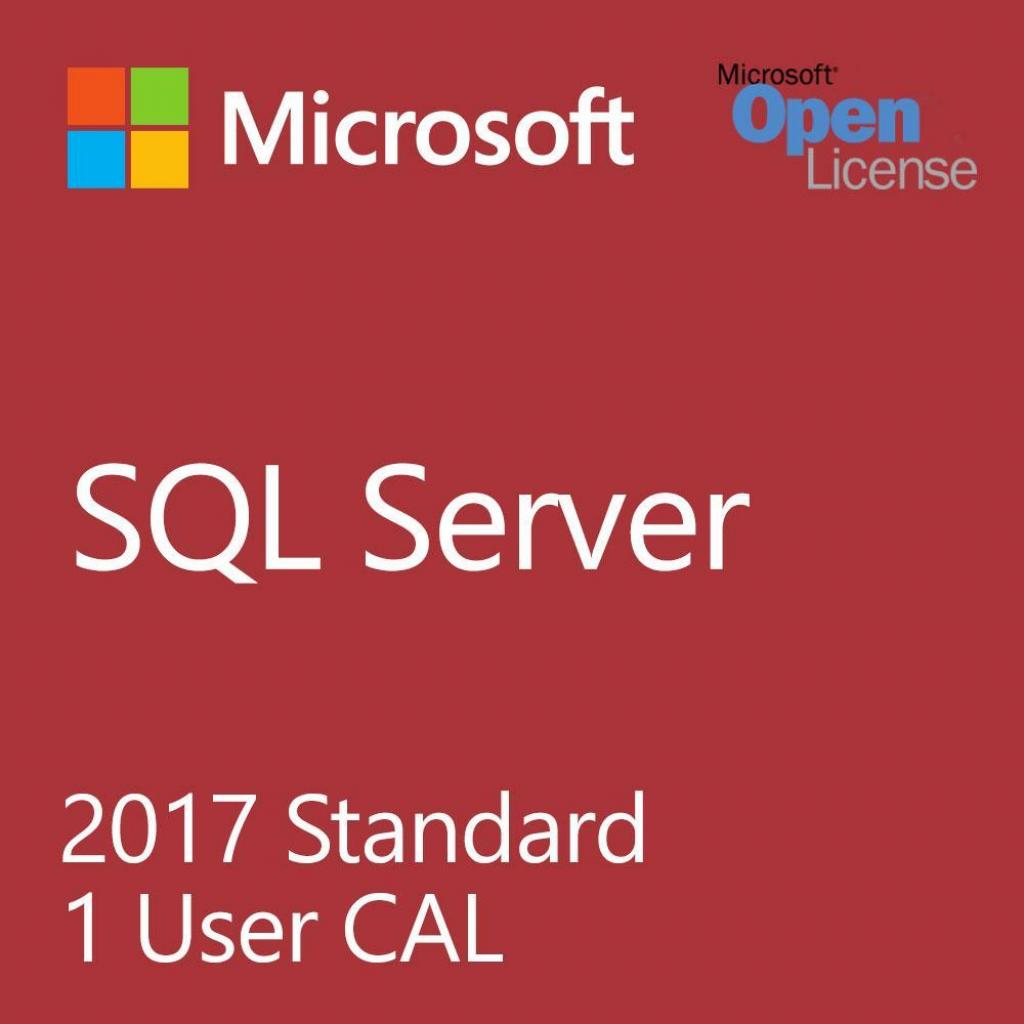 ПЗ для сервера Microsoft SQL CAL 2017 SNGL OLP NL UsrCAL (359-06557)