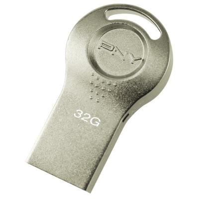 USB флеш накопичувач PNY flash 32GB Attache i Durable Metal Silver USB 2.0 (FDI32GATTI-EF)