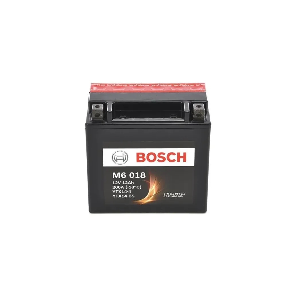 Акумулятор автомобільний Bosch 12A (0 092 M60 180)