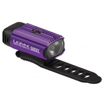 Передня велофара Lezyne Hecto Drive 500XL 500 Lm Violet (4712806 002206)