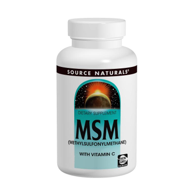 Вітамін Source Naturals МСМ 1000мг з вітаміном С, 120 таблеток (SNS-01289)