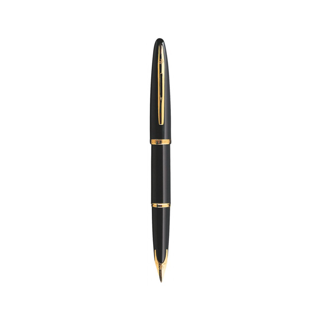 Ручка пір'яна Waterman CARENE Black  FP F (11 105)