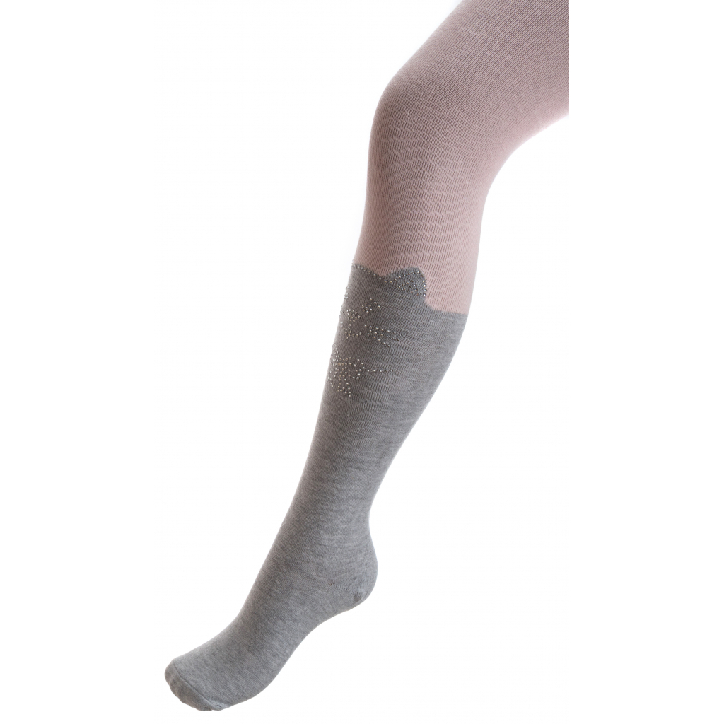 Колготки UCS Socks з котиками зі страз (M0C0302-2053-7G-graypink)