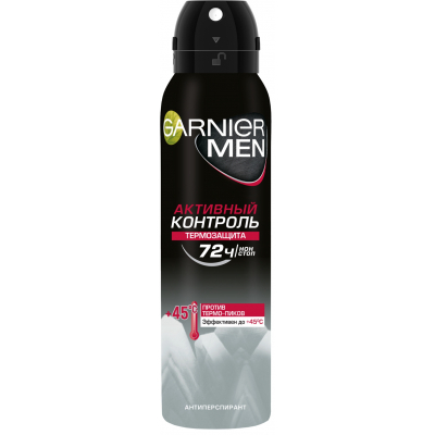 Антиперспірант Garnier Men Активний контроль Термозахист спрей 150 мл (3600541751873)