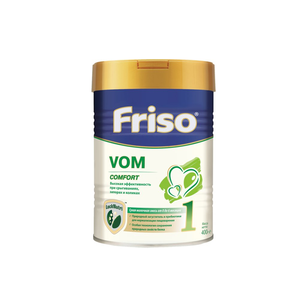 Дитяча суміш Friso Vom 1 Comfort +0 міс. 400 г (8716200724326)