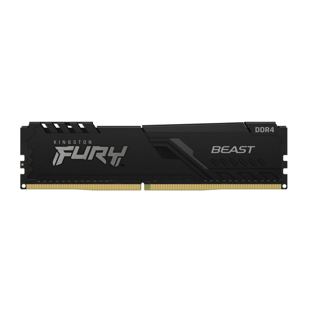 Модуль пам'яті для комп'ютера DDR4 16GB 3200 MHz Beast Black Kingston (KF432C16BB/16)