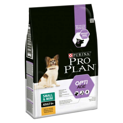 Сухий корм для собак Purina Pro Plan Small & Mini Adult 9+ з куркою 700 г (7613035120839)