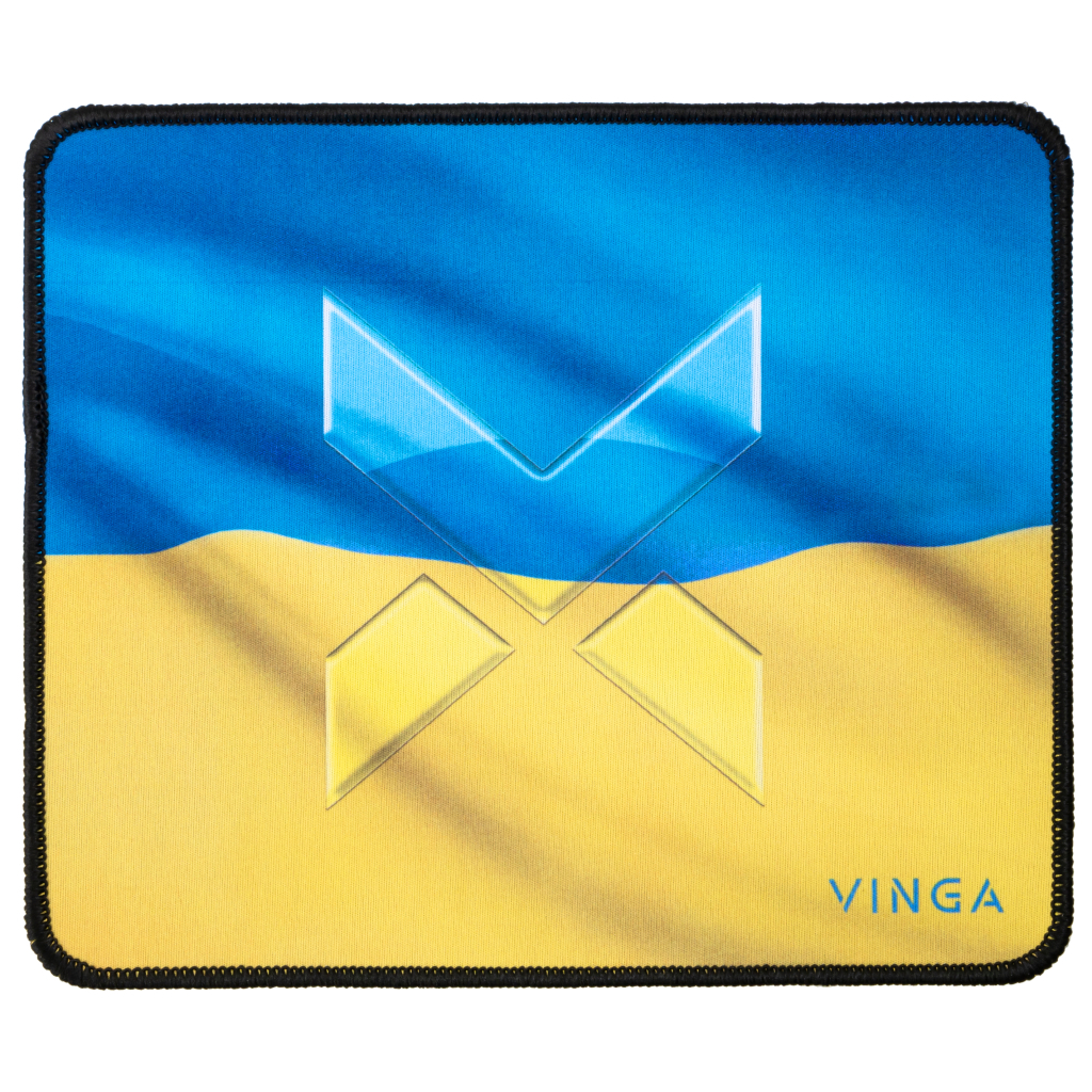 Килимок для мишки Vinga MP256 Flag of Ukraine