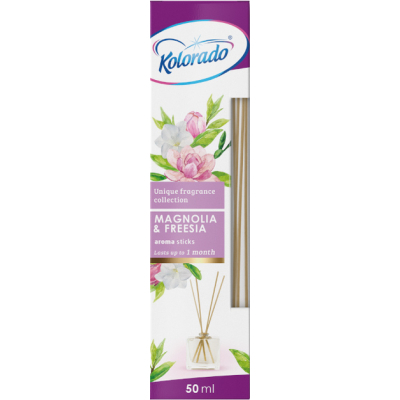 Аромадифузор Kolorado Aroma Sticks Магнолія і фрезія 50 мл (5902506009844)