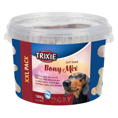 Ласощі для собак Trixie Soft Snack Bony Mix XXL 1.8 кг (4011905315263)