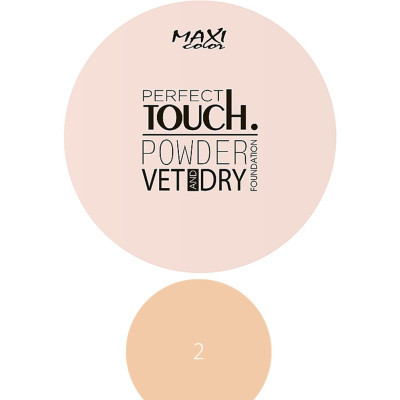 Пудра для обличчя Maxi Color Perfect Touch Matt Powder 02 (4823097121931)