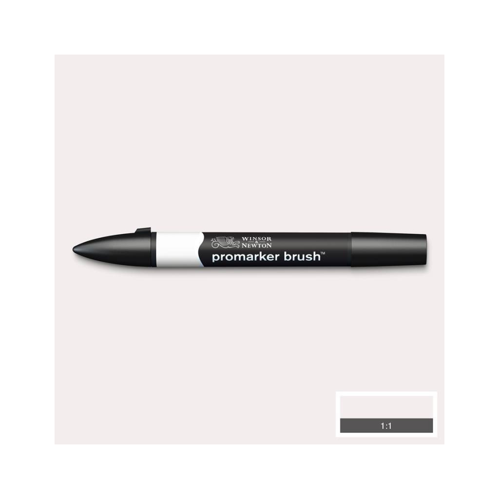 Маркер Winsor&Newton двосторонній Brushmarker, (CG01) Сірий холодний 1 (884955042595)