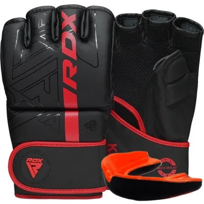 Рукавички для MMA RDX F6 Kara Matte Red M (GGR-F6MR-M)